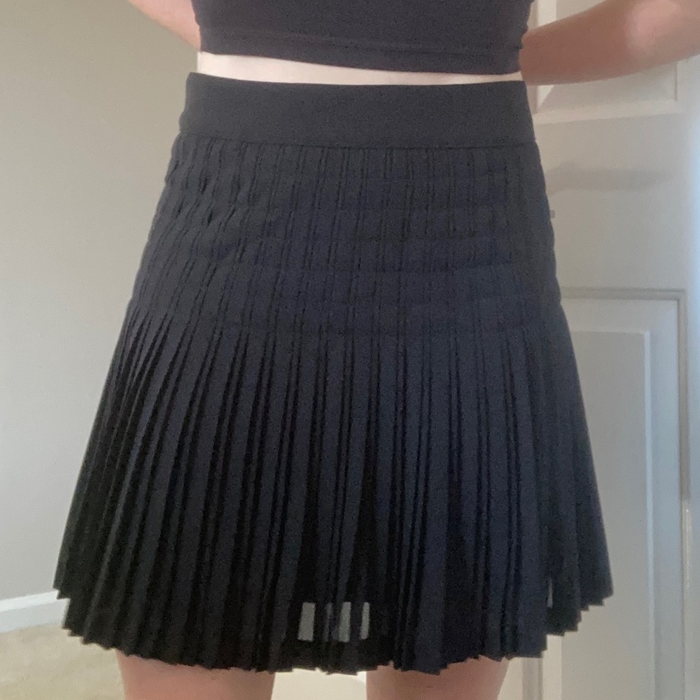 J. Crew Pleated Mini-skirt